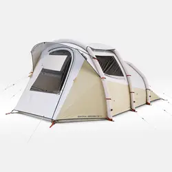 چادر کمپینگ بادی کچوا 4.1 - فرش اند بلک Quechua 4 Person Inflatable Camping Tent - 1 Room - Arpenaz 4.1 Fresh & Black - خرید آنلاین لوازم و تجهیزات کمپینگ و کوهنوردی