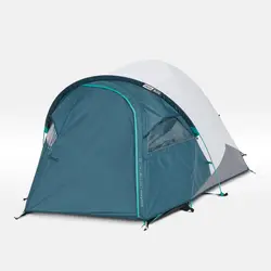 چادر کمپینگ کچوا 2 نفره - فرش اند بلک Quechua 2 Person Camping Tent - XL Size - MH100 Fresh & Black - خرید آنلاین لوازم و تجهیزات کمپینگ و کوهنوردی