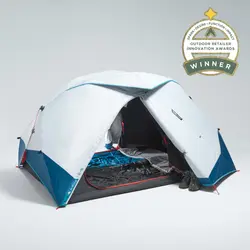 چادر کمپینگ کچوا 2 نفره اتومات - فرش اند بلک Quechua 2 Person Camping Tent - 2 Seconds Easy Fresh&Black - خرید آنلاین لوازم و تجهیزات کمپینگ و کوهنوردی