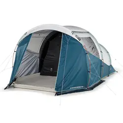 چادر کمپینگ کچوا 4.1 - فرش اند بلک Quechua 4 Person Camping Tent - 1 Room - Arpenaz 4.1 Fresh &amp; Black - خرید آنلاین لوازم و تجهیزات کمپینگ و کوهنوردی