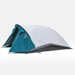 چادر کمپینگ کچوا 3 نفره - فرش اند بلک Quechua 3 Person Camping Tent - XL Size - MH100 Fresh & Black - خرید آنلاین لوازم و تجهیزات کمپینگ و کوهنوردی