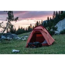 چادر کوهنوردی فورکلاز 2 نفره Forclaz Trekking Tent - 2 Person - Orange - MT100 - خرید آنلاین لوازم و تجهیزات کمپینگ و کوهنوردی