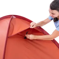 چادر کوهنوردی فورکلاز 2 نفره Forclaz Trekking Tent - 2 Person - Orange - MT100 - خرید آنلاین لوازم و تجهیزات کمپینگ و کوهنوردی