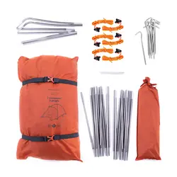 چادر کوهنوردی فورکلاز 2 نفره Forclaz Trekking Tent - 2 Person - Orange - MT100 - خرید آنلاین لوازم و تجهیزات کمپینگ و کوهنوردی