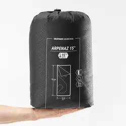 کیسه خواب کچوا Quechua Outdoor Camping Sleeping Bag - Arpenaz 15°C Comfort - خرید آنلاین لوازم و تجهیزات کمپینگ و کوهنوردی
