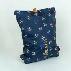 کوله پشتی استخر نابایجی - دکتلون Nabaiji Swimming Backpack - Navy Blue / printed - Lighty 100 - خرید آنلاین لوازم و تجهیزات کمپینگ و کوهنوردی