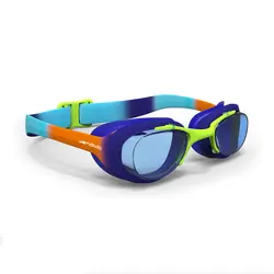 عینک شنا نابایجی - دکتلون Nabaiji Swimming Goggles - Size S - Orange / Blue - 100 Xbase Dye - خرید آنلاین لوازم و تجهیزات کمپینگ و کوهنوردی