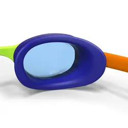 عینک شنا نابایجی - دکتلون Nabaiji Swimming Goggles - Size S - Orange / Blue - 100 Xbase Dye - خرید آنلاین لوازم و تجهیزات کمپینگ و کوهنوردی