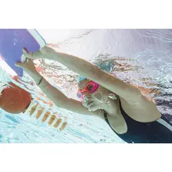 عینک شنا نابایجی - دکتلون Nabaiji Swimming Goggles - S Size - Clear Lenses - Pink - 100 XBASE - خرید آنلاین لوازم و تجهیزات کمپینگ و کوهنوردی
