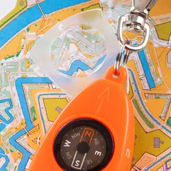 سوت قطب نما دار جی اونات - دکتلون Geonaute Compass Whistle / Orienteering - Orange - 50 - خرید آنلاین لوازم و تجهیزات کمپینگ و کوهنوردی