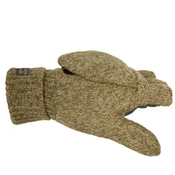 دستکش پشمی شکار سولوگناک Solognac Gloves - Brown - 100 - خرید آنلاین لوازم و تجهیزات کمپینگ و کوهنوردی