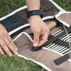 کیف نظم دهنده میخ چادر و سایبان نیچرهایک Naturehike tent pole Canvas Bag - L - خرید آنلاین لوازم و تجهیزات کمپینگ و کوهنوردی
