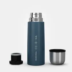 فلاسک استیل کچوا Quechua Stainless Steel Thermos - 0.4 Liter - Blue - خرید آنلاین لوازم و تجهیزات کمپینگ و کوهنوردی