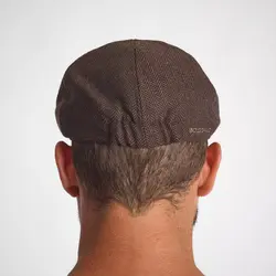 کلاه شکار سولوگناک Solognac Cap Hat - Hunting and Nature Observation - Brown - Tweed Plate - خرید آنلاین لوازم و تجهیزات کمپینگ و کوهنوردی