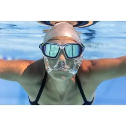 عینک شنا نابایجی - دکتلون Nabaiji Swimming Goggles - Size L - Black / Blue - 500 Active - خرید آنلاین لوازم و تجهیزات کمپینگ و کوهنوردی