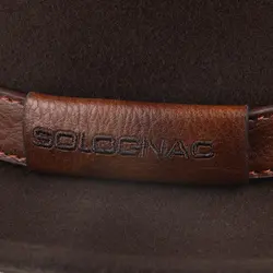 کلاه فدورا مردانه سولوگناک Solognac Fedora Hat - Hunting and Nature Observation - Brown - 100 - خرید آنلاین لوازم و تجهیزات کمپینگ و کوهنوردی