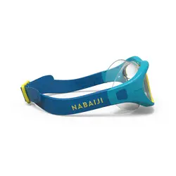 عینک شنا نابایجی - دکتلون Nabaiji Swimming Mask - Size S - Blue - Transparent Glasses - 100 Swimdow V2 - خرید آنلاین لوازم و تجهیزات کمپینگ و کوهنوردی