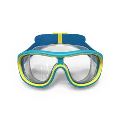 عینک شنا نابایجی - دکتلون Nabaiji Swimming Mask - Size S - Blue - Transparent Glasses - 100 Swimdow V2 - خرید آنلاین لوازم و تجهیزات کمپینگ و کوهنوردی