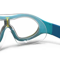 عینک شنا نابایجی - دکتلون Nabaiji Swimming Mask - Size S - Blue - Transparent Glasses - 100 Swimdow V2 - خرید آنلاین لوازم و تجهیزات کمپینگ و کوهنوردی