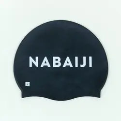 کلاه شنا نابایجی - دکتلون Nabaiji Silicone Swimming Cap - Black - 500 - خرید آنلاین لوازم و تجهیزات کمپینگ و کوهنوردی