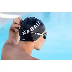 کلاه شنا نابایجی - دکتلون Nabaiji Silicone Swimming Cap - Black - 500 - خرید آنلاین لوازم و تجهیزات کمپینگ و کوهنوردی