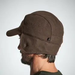 کلاه پشمی شکار سولوگناک Solognac Wool Hat - Hunting and Nature Observation - Brown - 500e - خرید آنلاین لوازم و تجهیزات کمپینگ و کوهنوردی