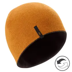 کلاه کودکانه اسکی ودزی دکتلون - دوطرفه Wedze Children's Reversible Ski Beanie - Black / Tan - خرید آنلاین لوازم و تجهیزات کمپینگ و کوهنوردی