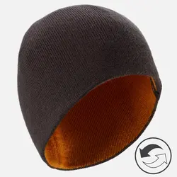 کلاه کودکانه اسکی ودزی دکتلون - دوطرفه Wedze Children's Reversible Ski Beanie - Black / Tan - خرید آنلاین لوازم و تجهیزات کمپینگ و کوهنوردی