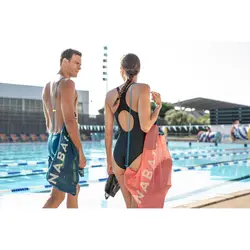 کیف - کیسه استخر 30 لیتری نابایجی - دکتلون Nabaiji Mesh Swim Bag - 30 L - Blue - خرید آنلاین لوازم و تجهیزات کمپینگ و کوهنوردی