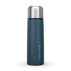 فلاسک استیل کچوا Quechua Stainless Steel Outdoor Thermos - 1 Liter - Blue - خرید آنلاین لوازم و تجهیزات کمپینگ و کوهنوردی