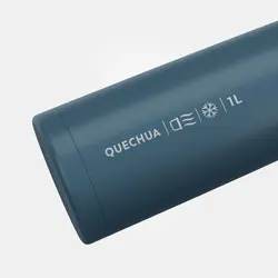 فلاسک استیل کچوا Quechua Stainless Steel Outdoor Thermos - 1 Liter - Blue - خرید آنلاین لوازم و تجهیزات کمپینگ و کوهنوردی