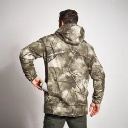 کاپشن شکار سولوگناک طرح استتار (پیش خرید) Solognac Men's Camouflage Hunting Jacket - Hunting and Nature Observation - 100 - خرید آنلاین لوازم و تجهیزات کمپینگ و کوهنوردی