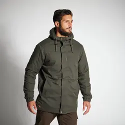 کاپشن شکار سولوگناک طرح استتار (پیش خرید) Solognac Men's Hunter Winter Coat -10°C - Green - Hunting and Nature Observation - 100 - خرید آنلاین لوازم و تجهیزات کمپینگ و کوهنوردی