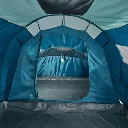 چادر کچوا 4.1 کمپینگ - آرپناز (پیش خرید) Quechua 4 Person Camping Tent - 1 Room - Arpenaz 4.1 - Dark petrol blue - خرید آنلاین لوازم و تجهیزات کمپینگ و کوهنوردی