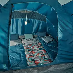 چادر کچوا 4.1 کمپینگ - آرپناز (پیش خرید) Quechua 4 Person Camping Tent - 1 Room - Arpenaz 4.1 - Dark petrol blue - خرید آنلاین لوازم و تجهیزات کمپینگ و کوهنوردی