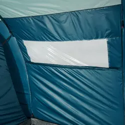 چادر کچوا 4.1 کمپینگ - آرپناز (پیش خرید) Quechua 4 Person Camping Tent - 1 Room - Arpenaz 4.1 - Dark petrol blue - خرید آنلاین لوازم و تجهیزات کمپینگ و کوهنوردی