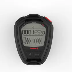 کرنومتر کالنجی - دکتلون (پیش خرید) Kalenji Black Chronometer - ONSTART 710 - ثانی کمپینگ