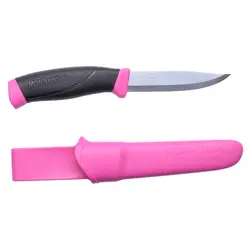 چاقو موراکنیو کامپنیون استنلس Morakniv Companion (S) Magenta - ثانی کمپینگ