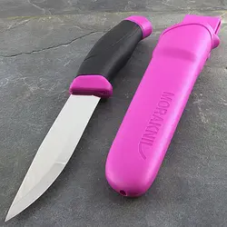 چاقو موراکنیو کامپنیون استنلس Morakniv Companion (S) Magenta - ثانی کمپینگ