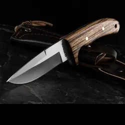 چاقو بوکر مگنوم الک هانتر Böker Magnum Elk Hunter Zebrawood - ثانی کمپینگ