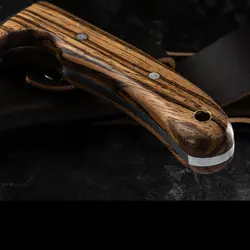 چاقو بوکر مگنوم الک هانتر Böker Magnum Elk Hunter Zebrawood - ثانی کمپینگ