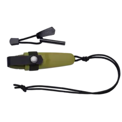 چاقو موراکنیو الدریس با کیت آتشزنه Morakniv Eldris with Fire Kit (S) - Green - ثانی کمپینگ