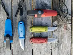 چاقو موراکنیو الدریس با کیت آتشزنه Morakniv Eldris with Fire Kit (S) - Green - ثانی کمپینگ