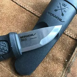 چاقو موراکنیو الدریس با کیت آتشزنه Morakniv Eldris with Fire Kit (S) - Black - ثانی کمپینگ