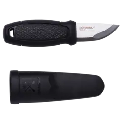 چاقو موراکنیو الدریس با کیت آتشزنه Morakniv Eldris with Fire Kit (S) - Black - ثانی کمپینگ