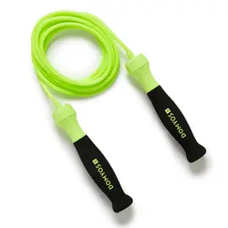 طناب ورزشی دمیوس - دکتلون Domyos Jump Rope 500 - Foam Handle - Green - ثانی کمپینگ