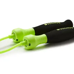 طناب ورزشی دمیوس - دکتلون Domyos Jump Rope 500 - Foam Handle - Green - ثانی کمپینگ