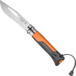 چاقو اپینل 08 آتدور Opinel No.08 Stainless Steel Folding Knife - Outdoor Orange - ثانی کمپینگ
