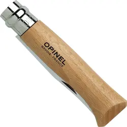 چاقو اپینل 08 استنلس - چوب راش Opinel No.08 Stainless Steel Folding Knife | Beech wood - ثانی کمپینگ