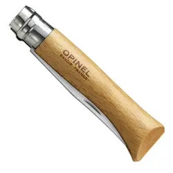 چاقو اپینل 10 استنلس با چوب پنبه باز کن Opinel No.10 Corkscrew Stainless Steel Folding Knife - ثانی کمپینگ